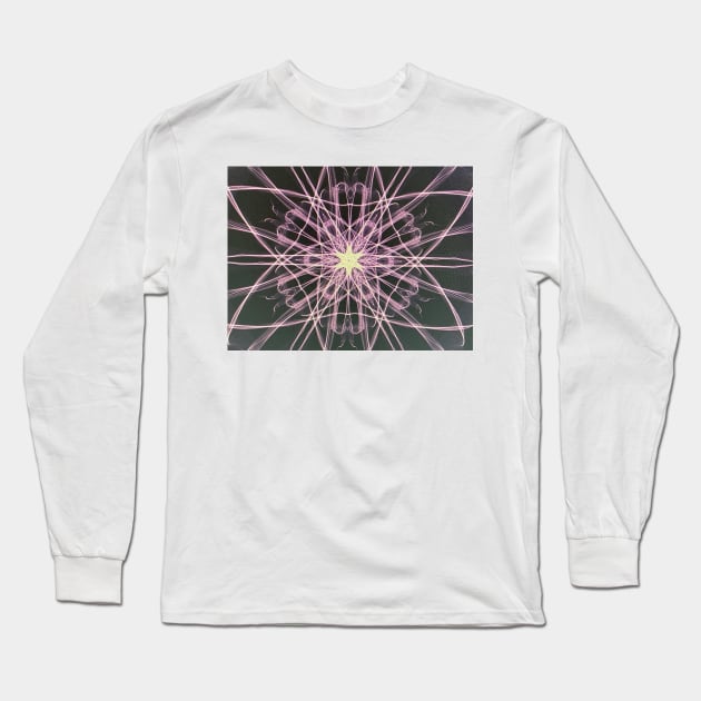 Fractal 12 Long Sleeve T-Shirt by DarkAngel1200